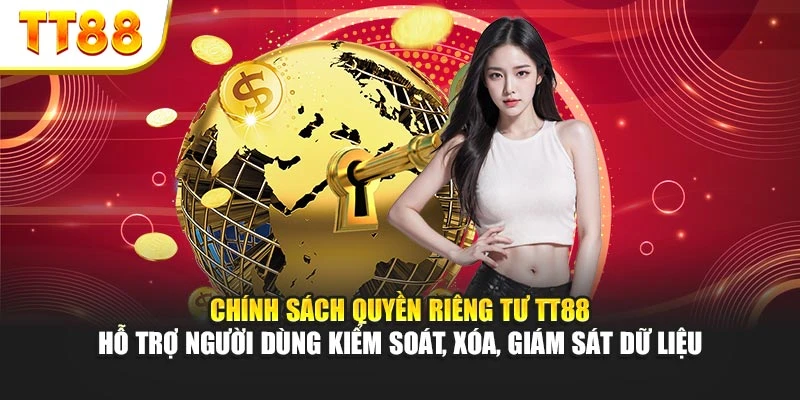Chính sách quyền riêng tư TT88 hỗ trợ người dùng kiểm soát, xóa, giám sát dữ liệu
