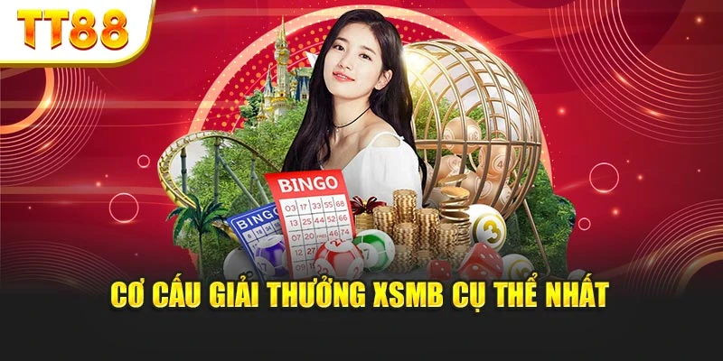 Cơ cấu giải thưởng XSMB cụ thể nhất