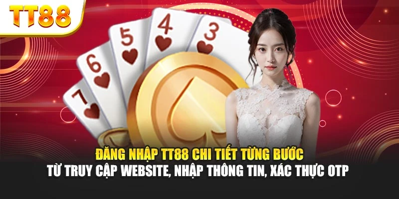 Đăng nhập TT88 chi tiết từng bước từ truy cập website, nhập thông tin, xác thực OTP
